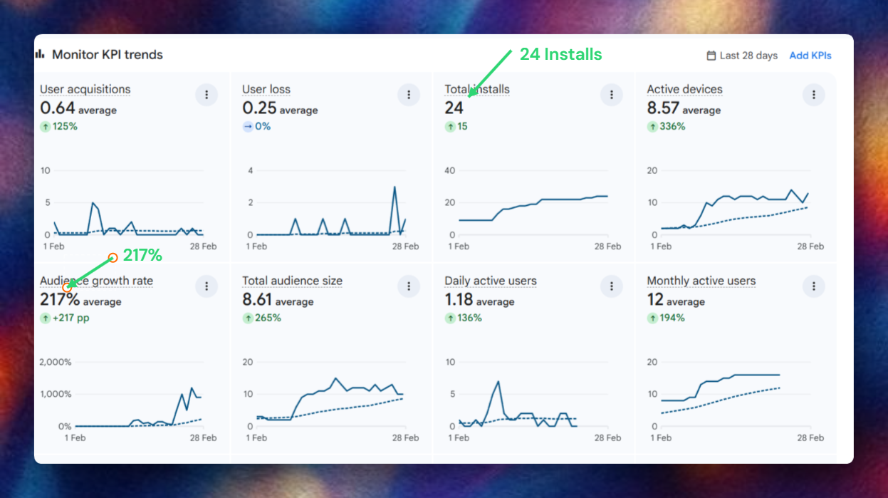 App interface with clear text explanations